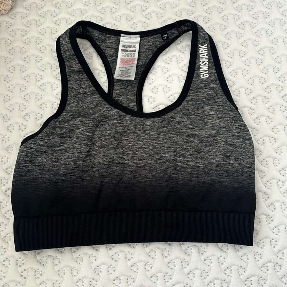 Gym shark women's gradient sports bra size medium
